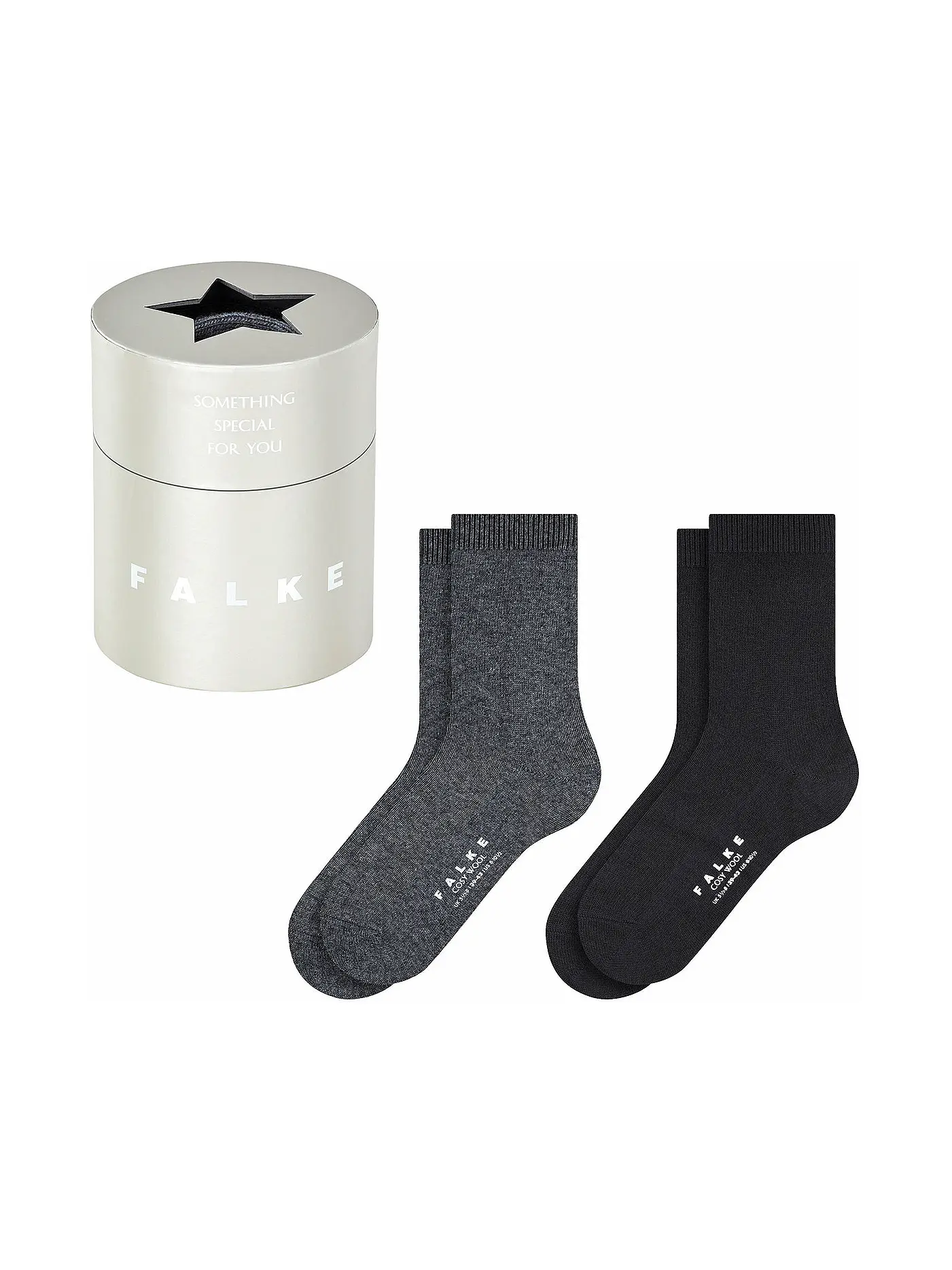 FALKE | Damen Socken Geschenkbox Cosy Star 2er Pkg | 